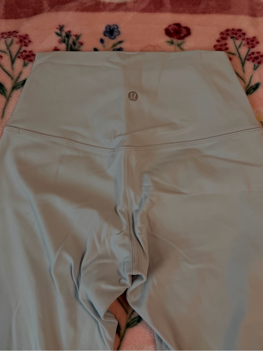 Lululemon White High Rise Full Length Leggings